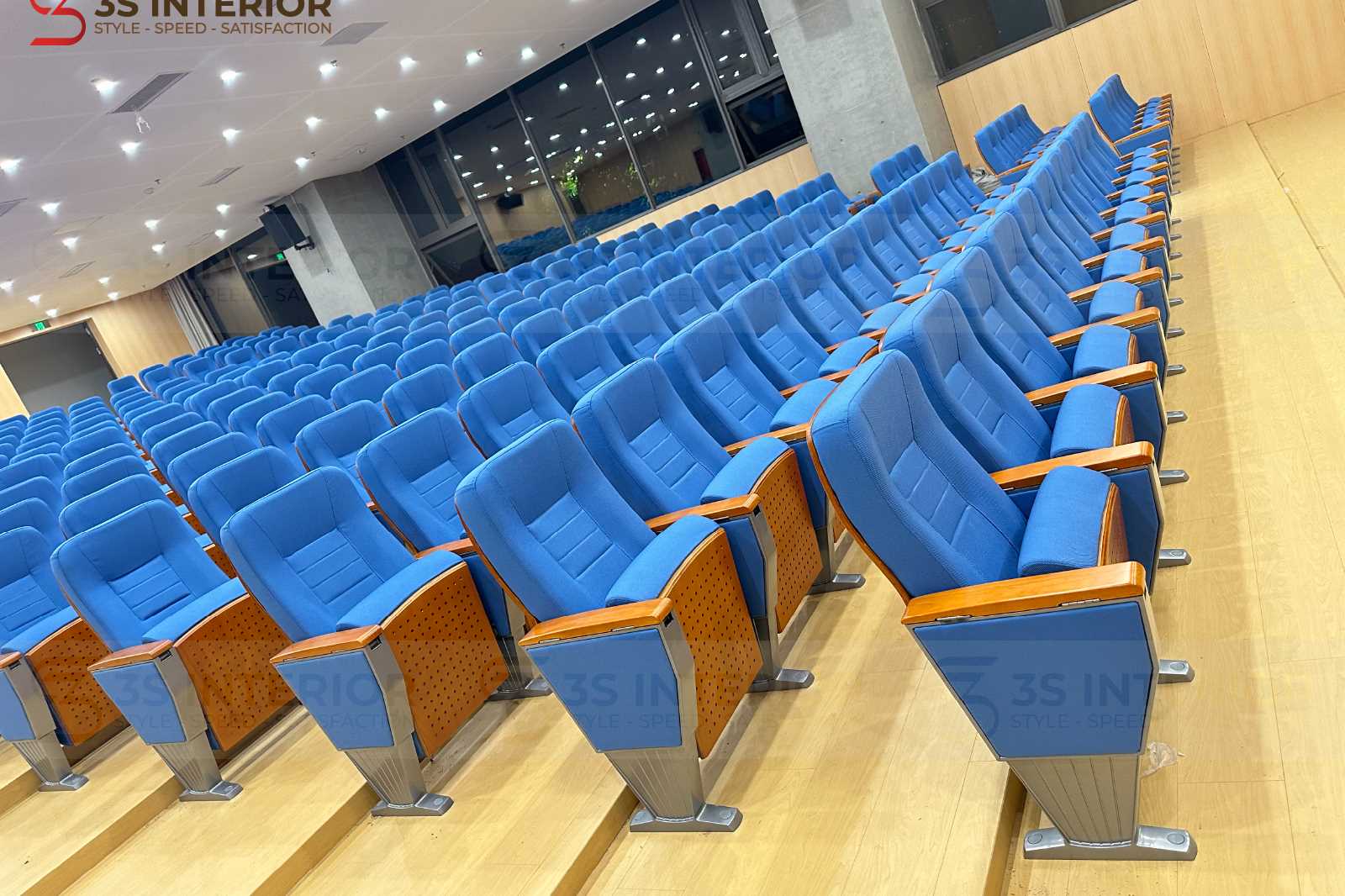 Mẫu thiết kế hội trường 200 chỗ