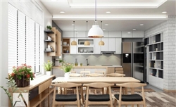Những mẫu nội thất phòng bếp đẹp cho chung cư có diện tích nhỏ