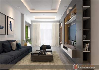 Thiết kế nội thất căn hộ 3 phòng ngủ 92m2 tại Thái Thịnh