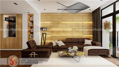 Thiết kế nội thất chung cư hiện đại 122m2 tại Skyline Văn Quán
