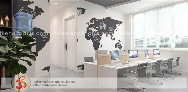Thiết kế và Thi công nội thất văn phòng Công ty CAD/CAM