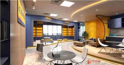 Thiết kế showroom và văn phòng làm việc 170m2 hãng sản xuất sơn tường nổi tiếng - JONSON