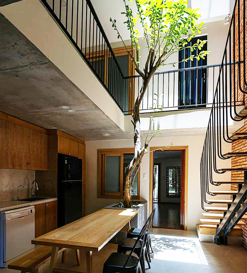 Áp dụng kiến trúc xanh cho nhà ở thân thiện với môi trường. 