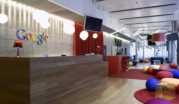Thiết kế ấn tượng tại văn phòng Google