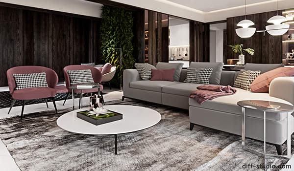 Thiết kế nội thất phong cách Neo Classic mang đến không gian sống sang trọng 